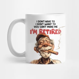 Puff Sumo: I don’t have to, I don’t want to, you can’t make me. I’m retired. Disclaimer: No actual workaholics were harmed in the making of this art. Mug